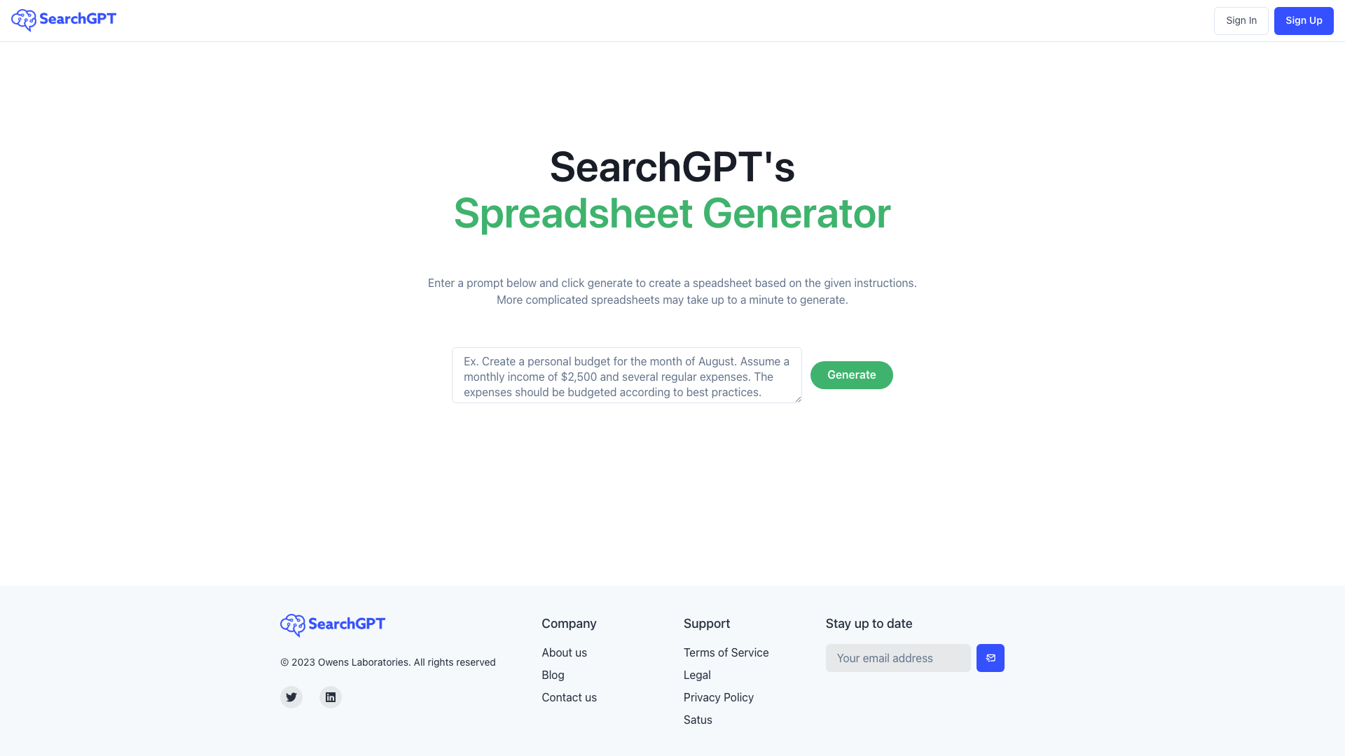SearchGPT